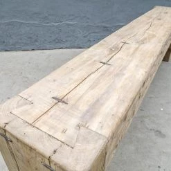 Organic Restoration Salvaged Timber Console