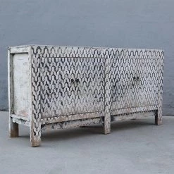 Organic Restoration Painted Buffet