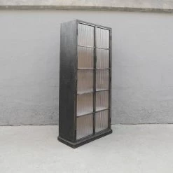 Organic Restoration Corrugated Glass Cabinet