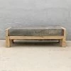 Organic Restoration Furniture Antique Brick Tabletop On A Natural Pine Base