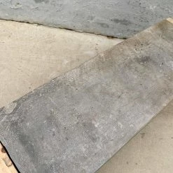 Organic Restoration Furniture Antique Brick Tabletop On A Natural Pine Base