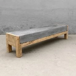 Organic Restoration Antique Brick Tabletop On A Natural Pine Base