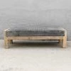 Organic Restoration Furniture Antique Brick Tabletop On A Natural Pine Base