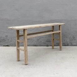 Organic Restoration Elm Gansu Console