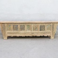 Organic Restoration Furniture Hand Carved Cabinet