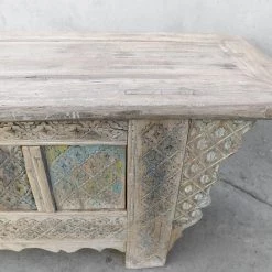 Organic Restoration Furniture Hand Carved Cabinet