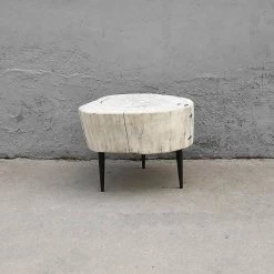 Organic Restoration Natural Poplar Round Table