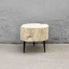 Organic Restoration Furniture Salvaged Poplar Round Table