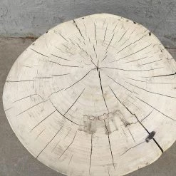 Organic Restoration Reclaimed Poplar Round Table