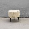 Organic Restoration Gansu Poplar Round Table Furniture
