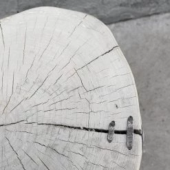 Organic Restoration Gansu Poplar Round Table Furniture