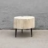 Organic Restoration Reedition Poplar Round Table Furniture