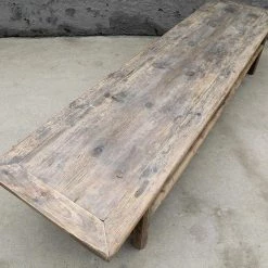 Organic Restoration Salvaged Elm Coffee Table