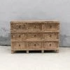 Organic Restoration Reedition Multi Drawer Cabinet