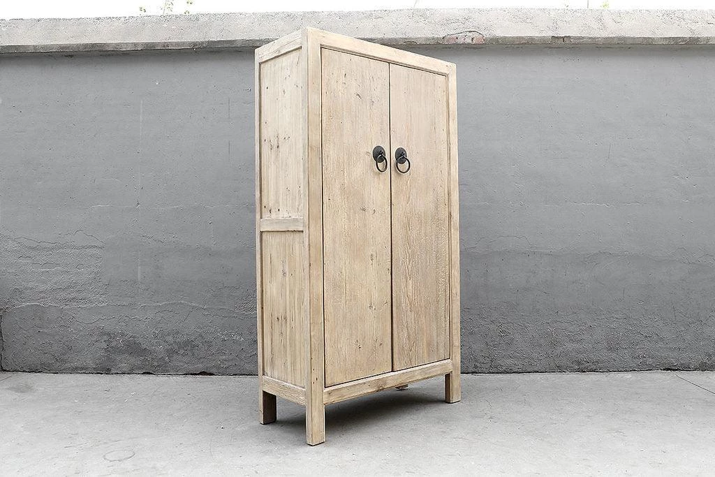 Organic Restoration Tall Reclaimed Pine Cabinet