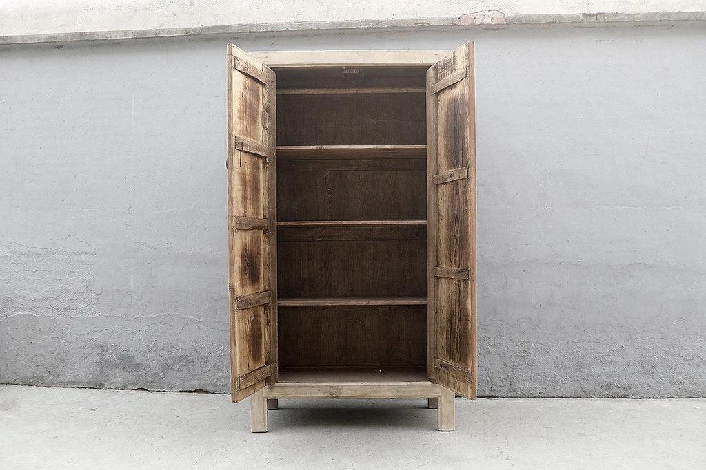 Organic Restoration Tall Reclaimed Pine Cabinet