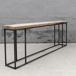 Organic Restoration Plank Top Console