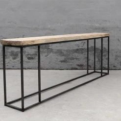 Organic Restoration Plank Top Console