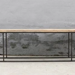 Organic Restoration Plank Top Console