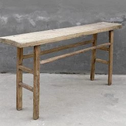 Organic Restoration Primitive Antique Console