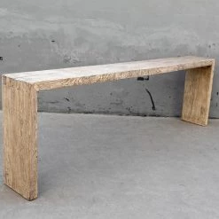 Organic Restoration Reedition Elm Console