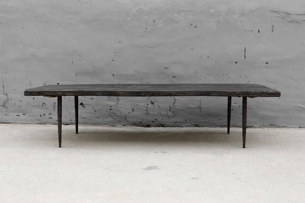 Organic Restoration Furniture Hammered Leg Coctail