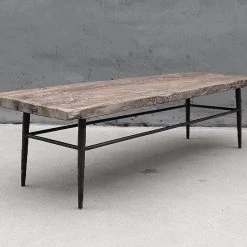 Organic Restoration Furniture Hammered Leg Coctail