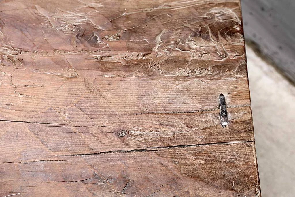 Organic Restoration Furniture Hammered Leg Coctail