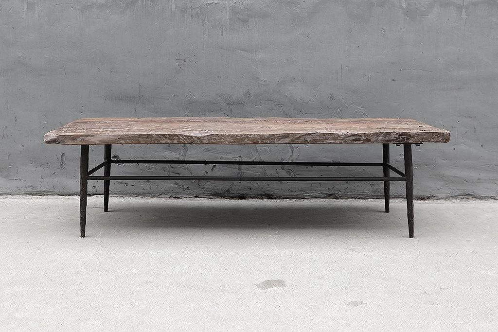 Organic Restoration Furniture Hammered Leg Coctail