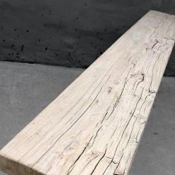 Organic Restoration Hammered Leg Console