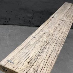 Organic Restoration Hammered Leg Console