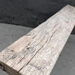 Organic Restoration Hammered Leg Console