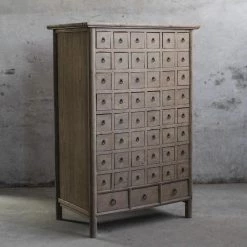 Organic Restoration Antique Asian Apothecary Chest