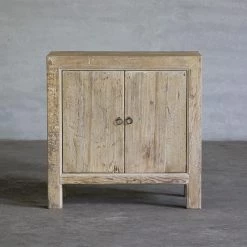 Organic Restoration Salvaged Pine Cabinet