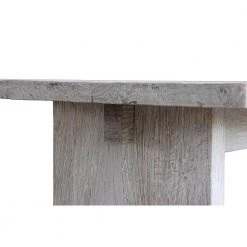 Organic Restoration Reclaimed Elm Dining Table - Solid Leg