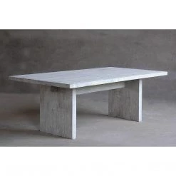 Organic Restoration Reclaimed Elm Dining Table - Solid Leg