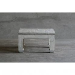 Organic Restoration Reclaimed Elm Side Table