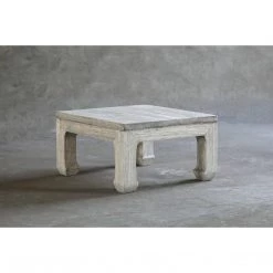 Organic Restoration Reclaimed Elm Side Table