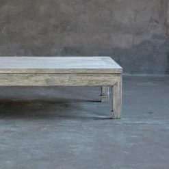 Organic Restoration Reclaimed Elm Plank Cocktail Table