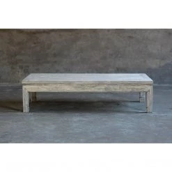 Organic Restoration Reclaimed Elm Plank Cocktail Table