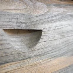 Organic Restoration Teak French Console