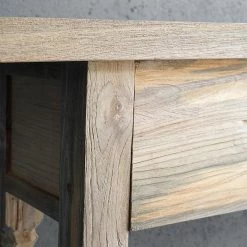 Organic Restoration Teak French Console