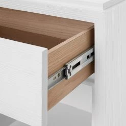 Bungalow 5 - Fedor 2-Drawer Side Table In White