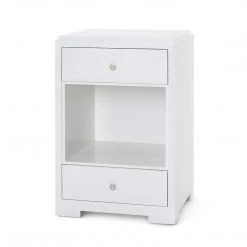 Bungalow 5 - Fedor 2-Drawer Side Table In White