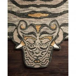 Loloi Rugs Justina Blakeney Rugs - Feroz - FER-01 SILVER