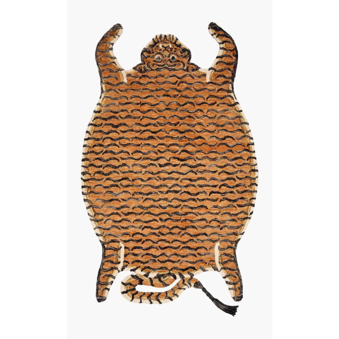 Loloi Rugs Justina Blakeney Rugs - Feroz - FER-05 TANGERINE