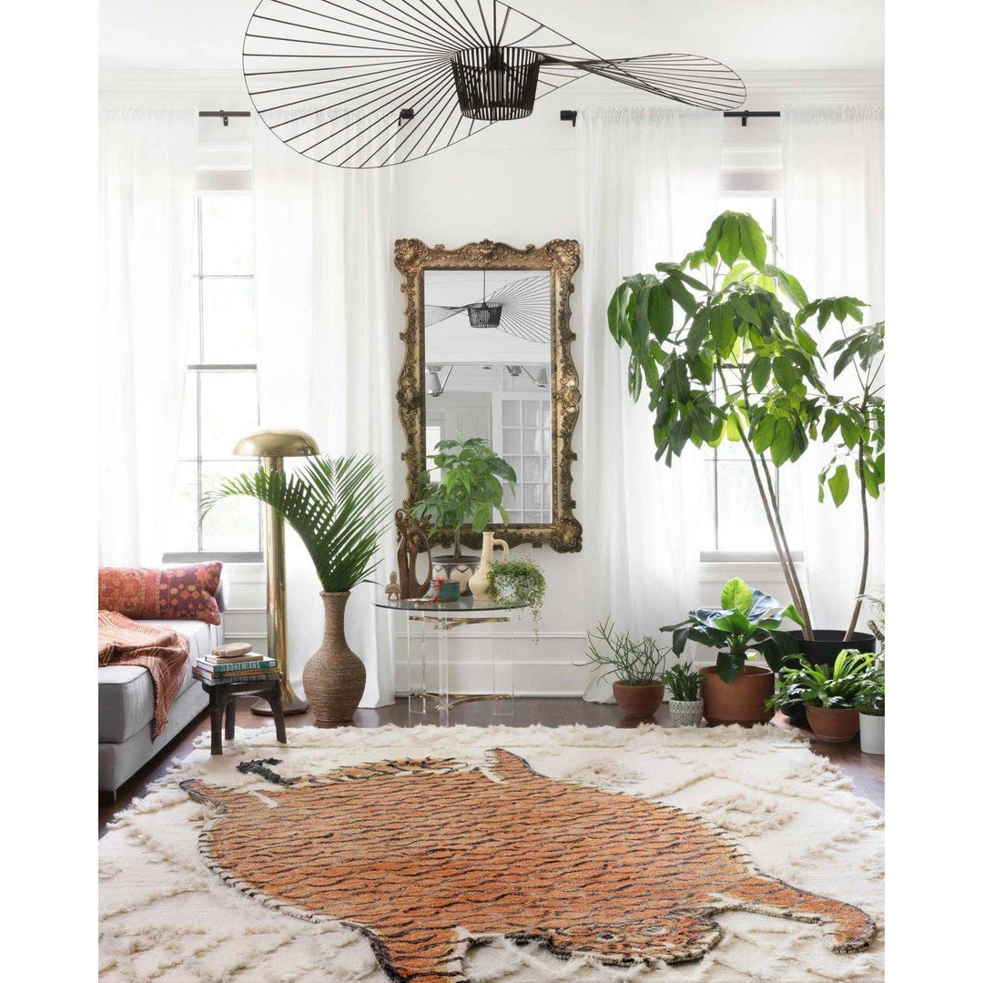 Loloi Rugs Justina Blakeney Rugs - Feroz - FER-05 TANGERINE