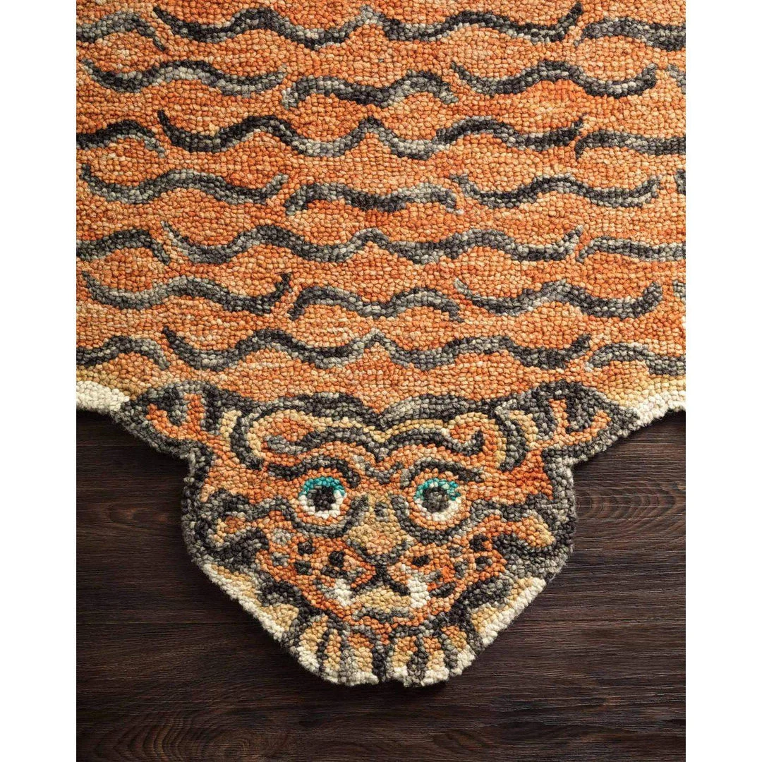 Loloi Rugs Justina Blakeney Rugs - Feroz - FER-05 TANGERINE