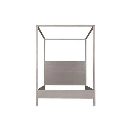 CFC Furniture Londrina 4-Poster Bed, Oak, Queen Beds