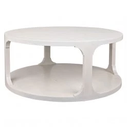 CFC Furniture Gimso Round Small Coffee Table, Alder